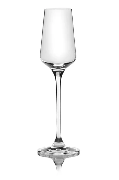 Glas für Schnaps leer — Stockfoto