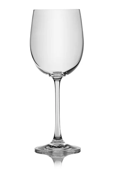 Glas für Wein leer — Stockfoto