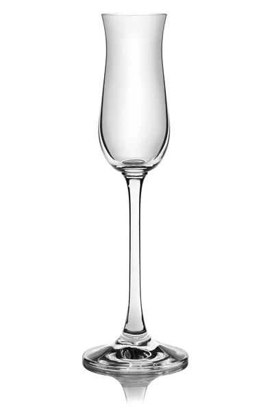 Glass for liquor empty — Stock Photo, Image