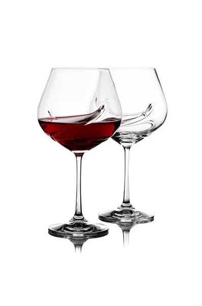 Glass with wine — Stock Photo, Image