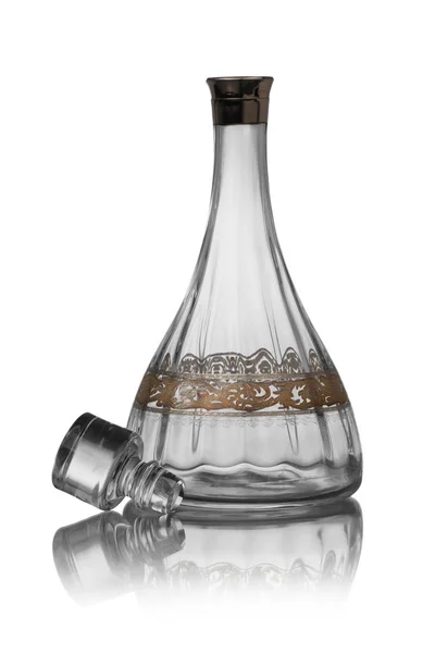 Decanter for cognac and whiskey — Stock Photo, Image