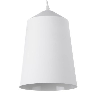 Beyaz arkaplanda izole edilmiş avize