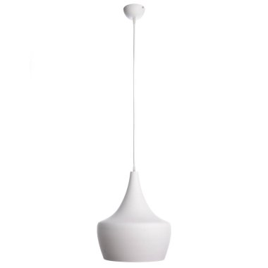 Beyaz arkaplanda izole edilmiş avize