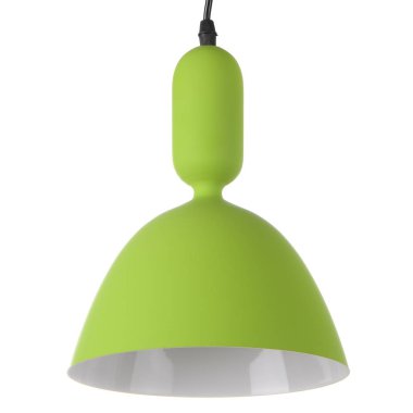 Beyaz arkaplanda izole edilmiş avize