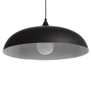 Beyaz arkaplanda izole edilmiş avize