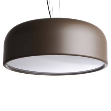 Beyaz arkaplanda izole edilmiş avize