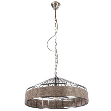 Beyaz arka plan üzerinde izole avize (loft tarzı)