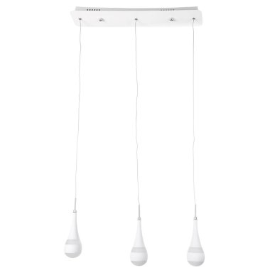 Beyaz arkaplanda izole edilmiş avize