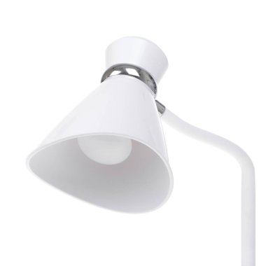 Masa lambası beyaz zemin üzerine