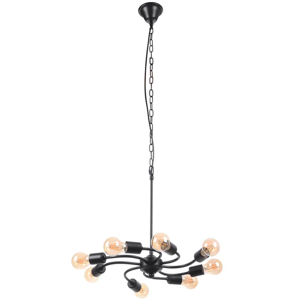 Beyaz arka plan üzerinde izole avize (loft tarzı)