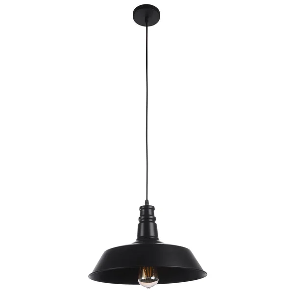 Beyaz arka plan üzerinde izole avize (loft tarzı)