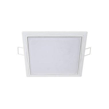 LED lambası beyaz arkaplanda izole edildi