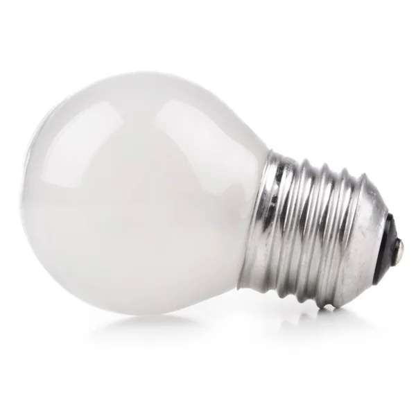 Incandescent lamp E27 isolated on white background — Stock Photo, Image