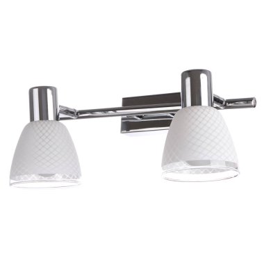 Beyaz arkaplanda izole edilmiş lamba