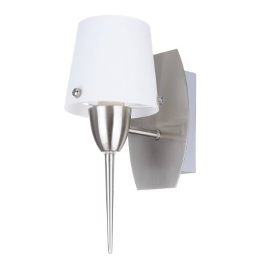 Beyaz arkaplanda izole edilmiş lamba