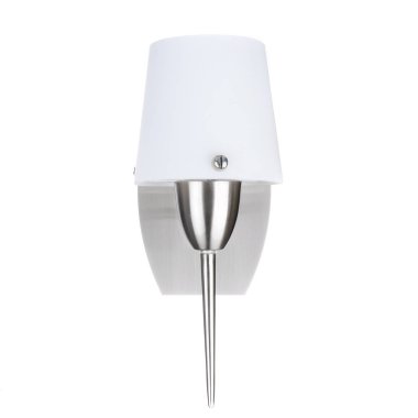 Beyaz arkaplanda izole edilmiş lamba