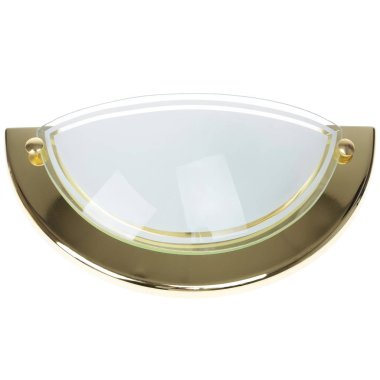 Beyaz arkaplanda izole edilmiş lamba