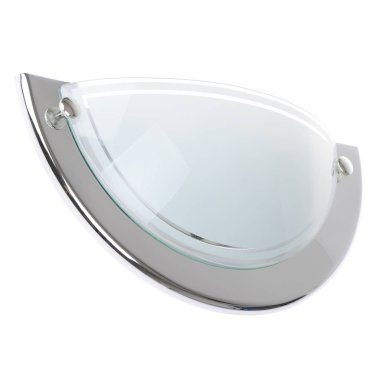 Beyaz arkaplanda izole edilmiş lamba