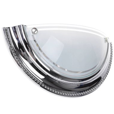 Beyaz arkaplanda izole edilmiş lamba