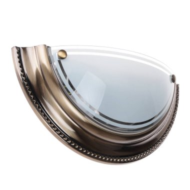 Beyaz arkaplanda izole edilmiş lamba