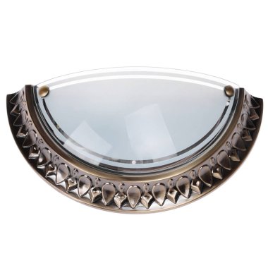 Beyaz arkaplanda izole edilmiş lamba