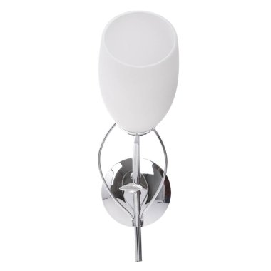 Beyaz arkaplanda izole edilmiş lamba