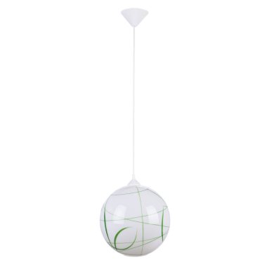 Beyaz arkaplanda izole edilmiş avize