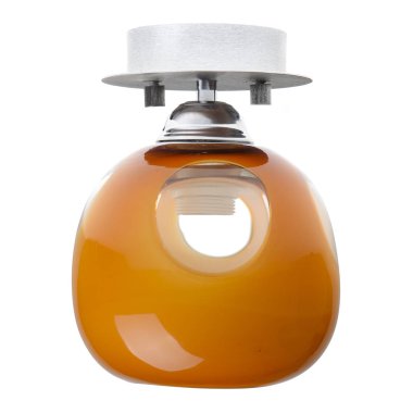 Beyaz arkaplanda izole edilmiş avize