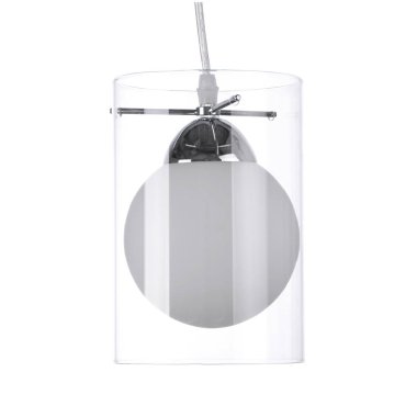 Beyaz arkaplanda izole edilmiş avize