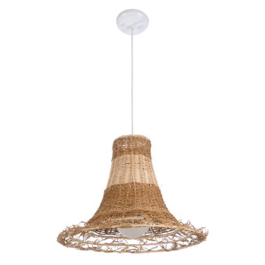 Beyaz arkaplanda izole edilmiş avize