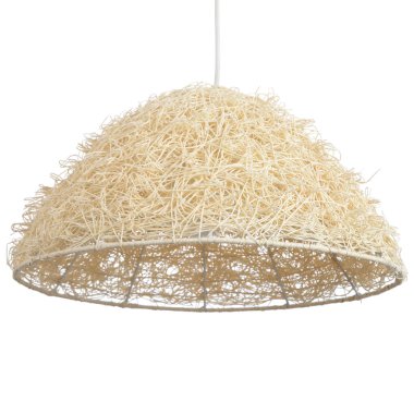 Beyaz arkaplanda izole edilmiş avize