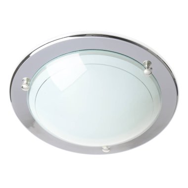 Beyaz arkaplanda izole edilmiş avize