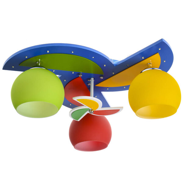 люстра изолирована на белом фоне