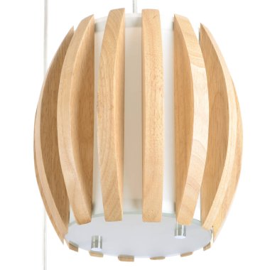 Beyaz arkaplanda izole edilmiş avize