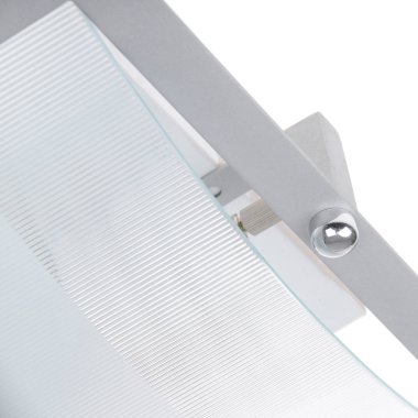 duvar ve tavan beyaz arka plan üzerinde izole için lamba