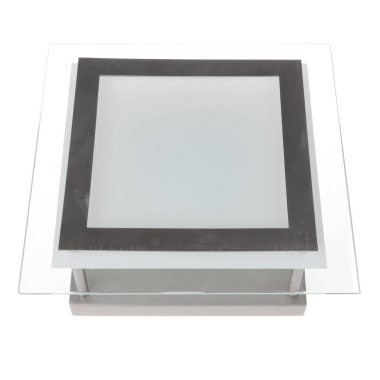 duvar ve tavan beyaz arka plan üzerinde izole için lamba