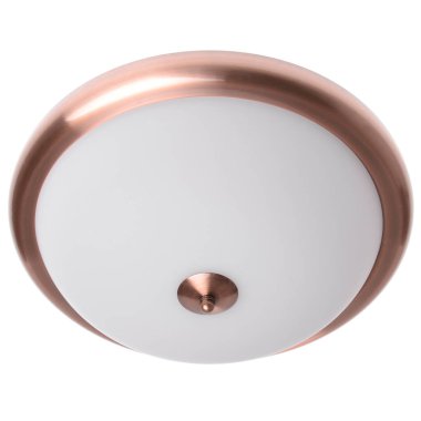 duvar ve tavan beyaz arka plan üzerinde izole için lamba