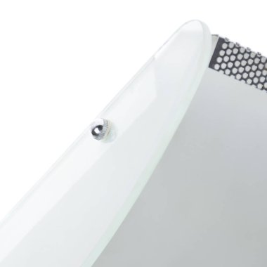 duvar ve tavan beyaz arka plan üzerinde izole için lamba