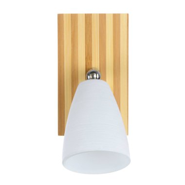 duvar ve tavan beyaz arka plan üzerinde izole için lamba