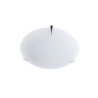 duvar ve tavan beyaz arka plan üzerinde izole için lamba