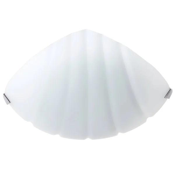 Lampe pour mur et plafond isolé sur fond blanc — Photo