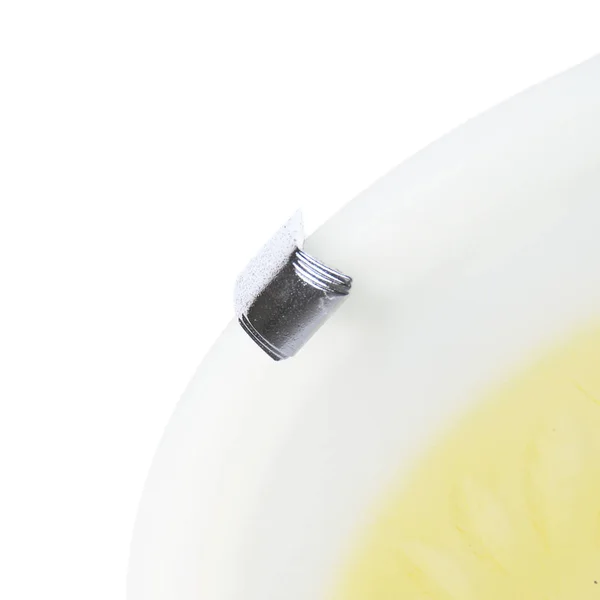 Lampa pro stěny a strop izolované na bílém pozadí — Stock fotografie