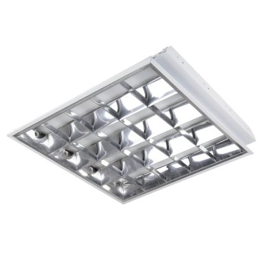 Beyaz arka plan üzerinde izole office lamba