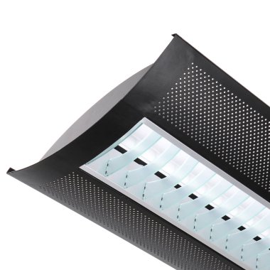 Beyaz arka plan üzerinde izole office lamba