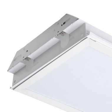 Beyaz arka plan üzerinde izole office lamba