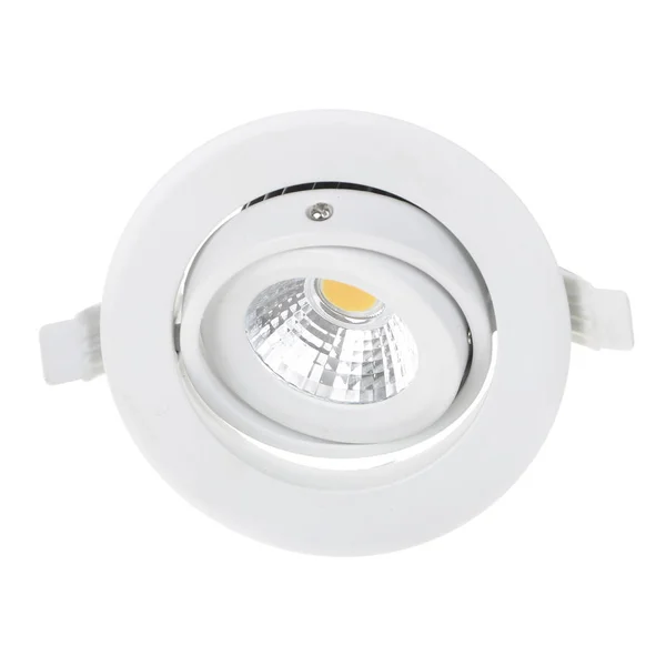 LED lamp (spotlight) isolated on white background — Stock Photo, Image