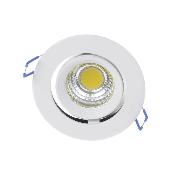 LED lampa (spotlight) isolerade på vit bakgrund — Stockfoto