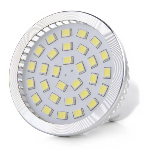 Lampe LED isolée sur fond blanc — Photo