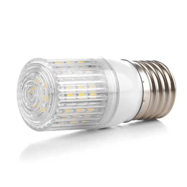 Lâmpada LED isolada no fundo branco — Fotografia de Stock