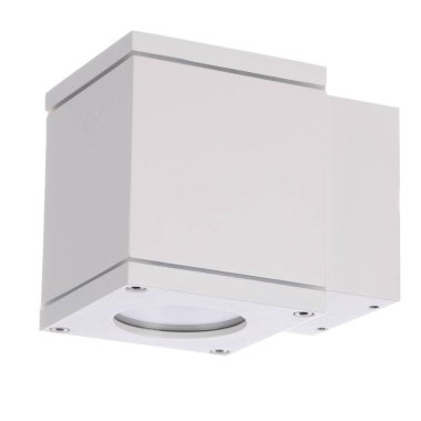 Beyaz arka plan üzerinde izole sokak ışık